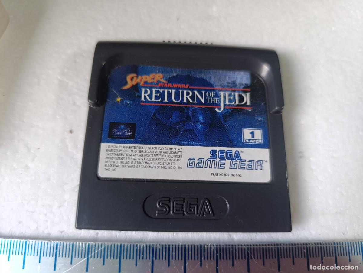 Videojuegos y consolas: JUEGO SEGA GAME GEAR - STAR WARS EL RETORNO DEL JEDI - - CONSOLA
