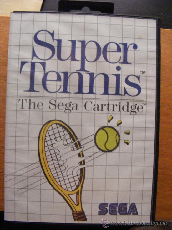 Videojuegos y consolas: JUEGO CONSOLA MASTER SYSTEM SUPER TENNIS - Foto 1