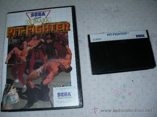 Videojuegos y consolas: ANTIGUO JUEGO SEGA MASTERSYSTEM PIT-FIGHTER - Foto 1