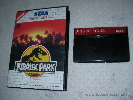 Videojuegos y consolas: ANTIGUO JUEGO SEGA MASTERSYSTEM JURASSIC PARK - Foto 1
