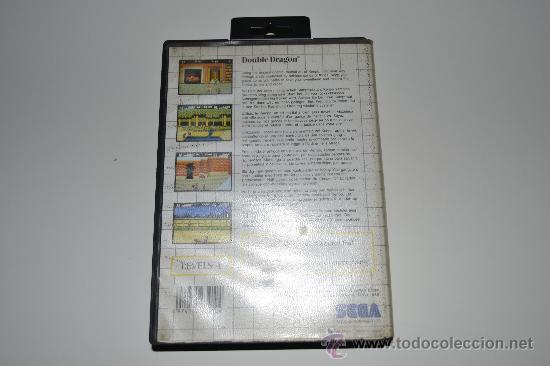 Videojuegos y Consolas: JUEGO DOUBLE DRAGON SEGA ARCADE 1988 CON MANUAL - Foto 2 - 26262114
