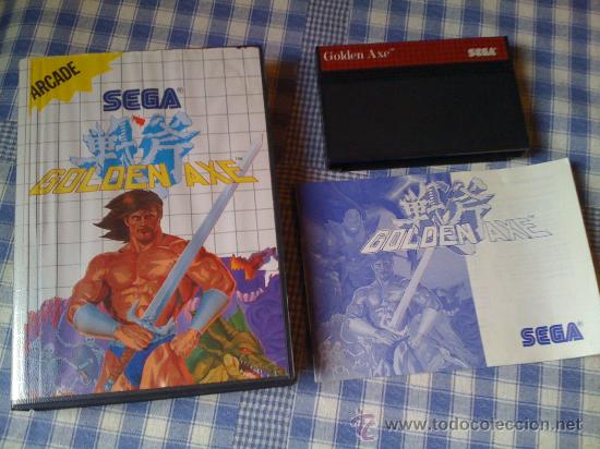 Videojuegos y consolas: Golden Axe juego para Sega Master System PAL Completo - Foto 1