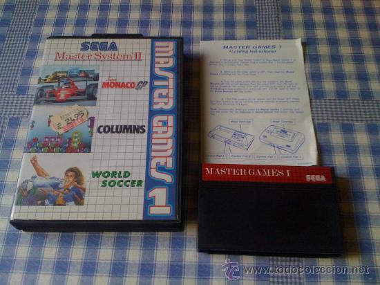 Videojuegos y consolas: Master Games 1 para la Sega Master System SMS PAL con Caja Completo - Foto 1