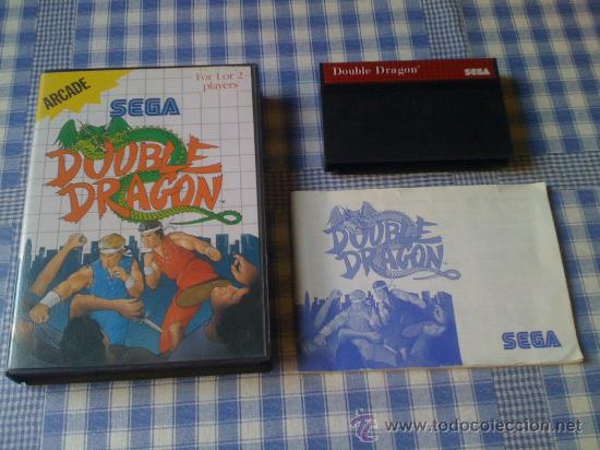 Videojuegos y consolas: Double Dragon para la Sega Master System PAL Completo en Buen Estado - Foto 1