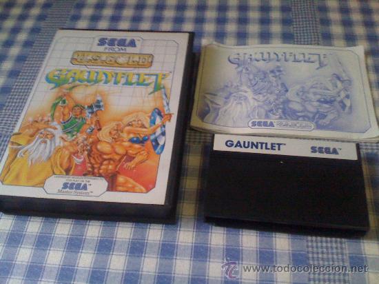 Videojuegos y consolas: Gauntlet Sega Master System SMS PAL Juego Completo - Foto 1