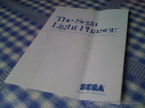 Videojuegos y consolas: The Light Phaser Libro de instrucciones para Sega Master System Manual de Usuario - Foto 1
