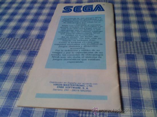 Videojuegos y consolas: Cat&aacute;logo de Juego para la consola Sega Master System II 2 - Foto 6
