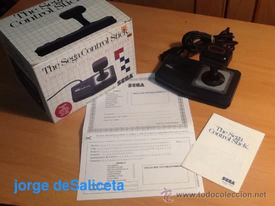 Videojuegos y consolas: Accesorio Control Stick Joystick Arcade para Sega Master System SMS Completo - Foto 1
