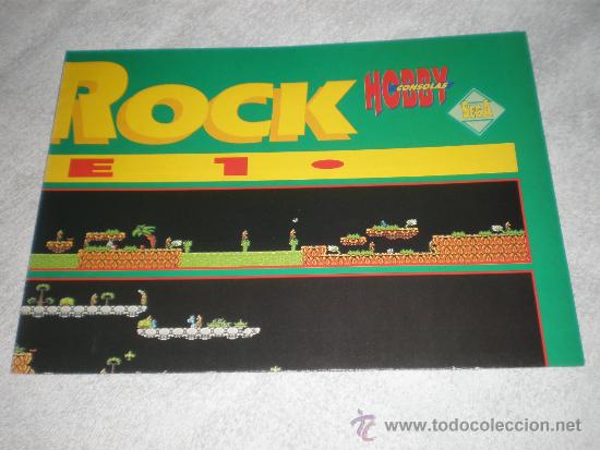 Videojuegos y consolas: MAPA DEL JUEGO CHUCK ROCK DE SEGA MASTER SYSTEM (DE LA REVISTA HOBBY CONSOLAS) - Foto 1