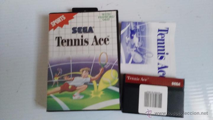 Videojuegos y consolas: sega master system juego tennis ace - Foto 1