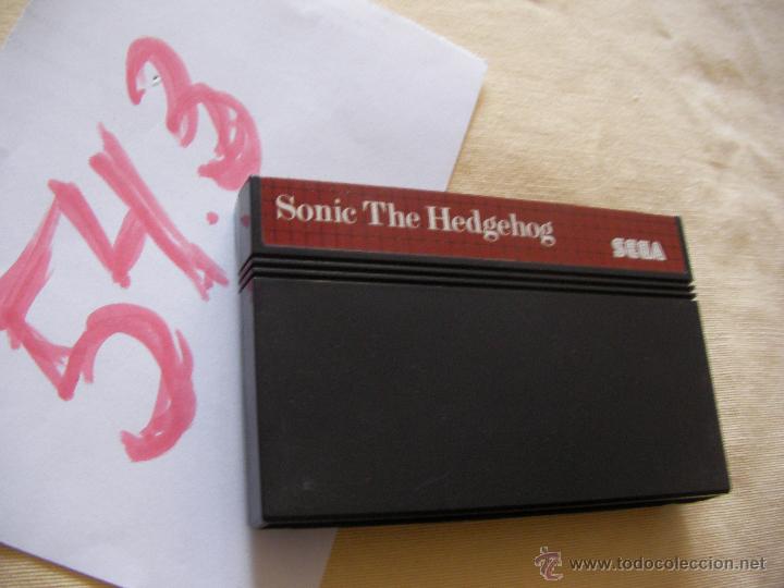 Videojuegos y consolas: ANTIGUO JUEGO SEGA - SONIC THE HEDGEHOG - Foto 1