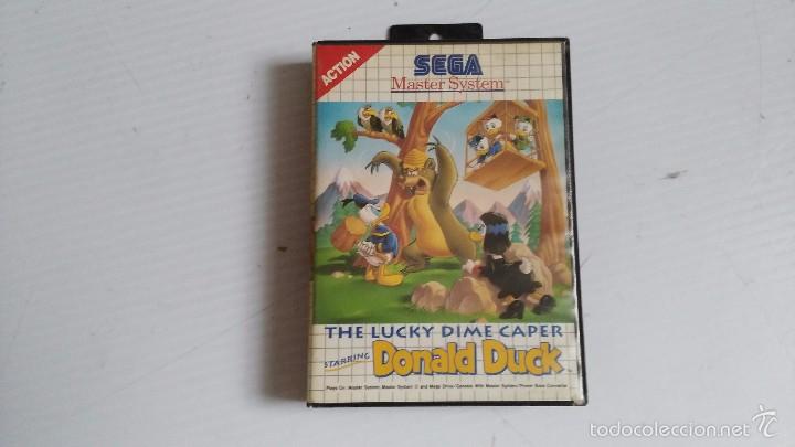 Videojuegos y consolas: master system  juego donald duck - Foto 1
