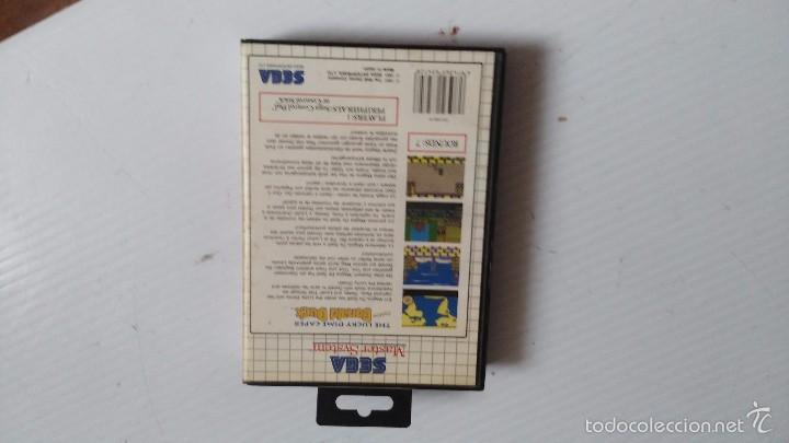 Videojuegos y consolas: master system  juego donald duck - Foto 2