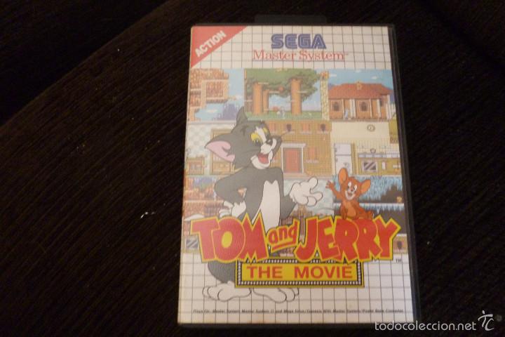 Videojuegos y consolas: SEGA MASTER SYSTEM TOM Y JERRY completo - Foto 1