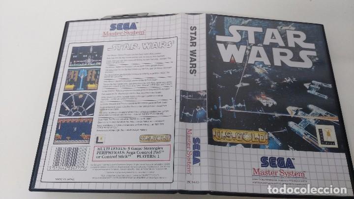 Videojuegos y consolas: juego para la sega master system star wars - Foto 1