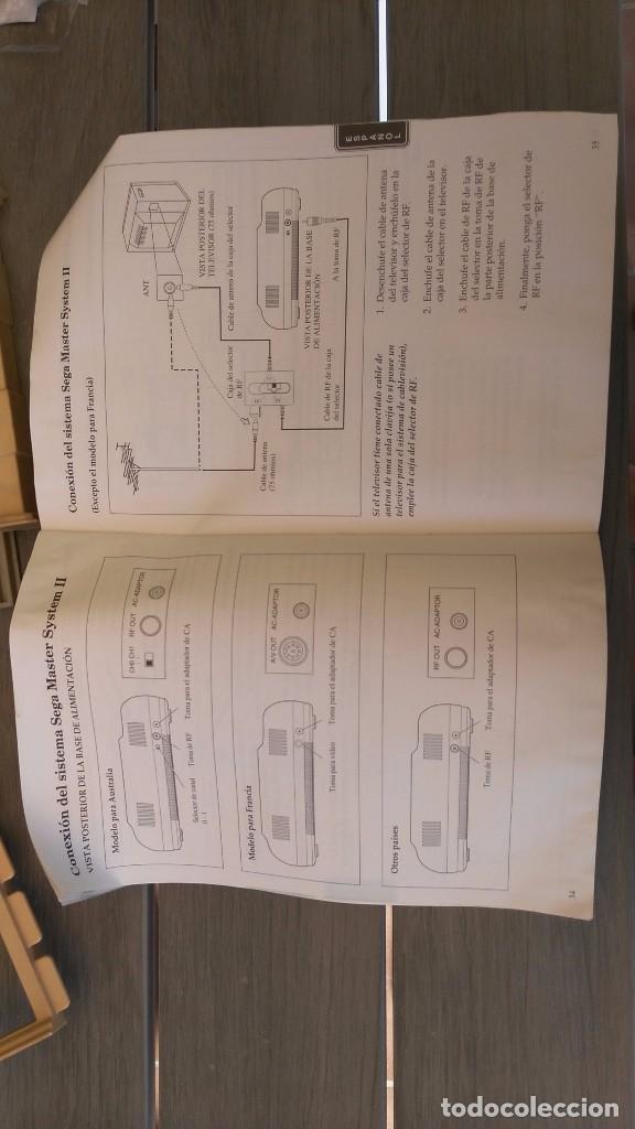 Videojuegos y consolas: manual de instruciones de sega master system 2 - Foto 2