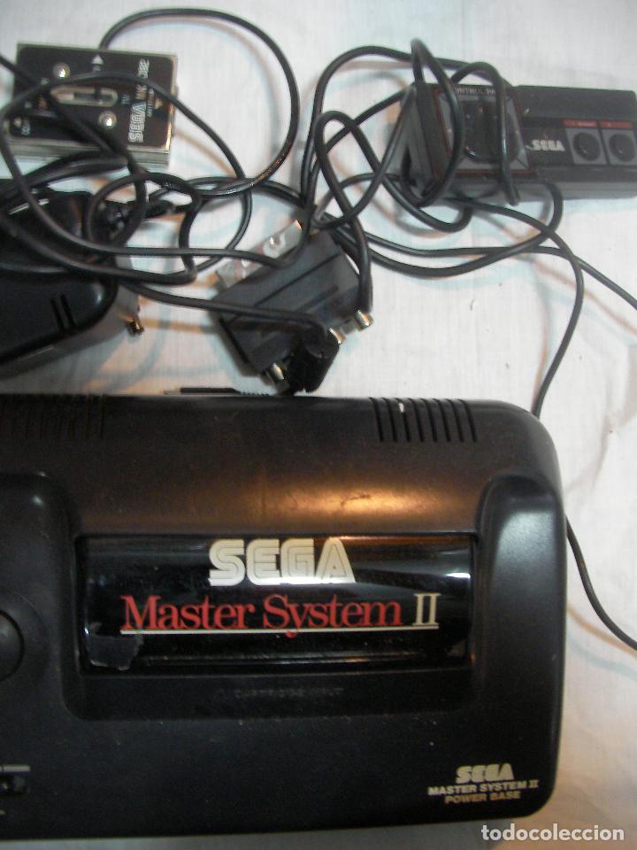 Videojuegos y consolas: ANTIGUA CONSOLA SEGA MASTER SYSTEM II Y COMPLEMENTOS VARIOS - Foto 3