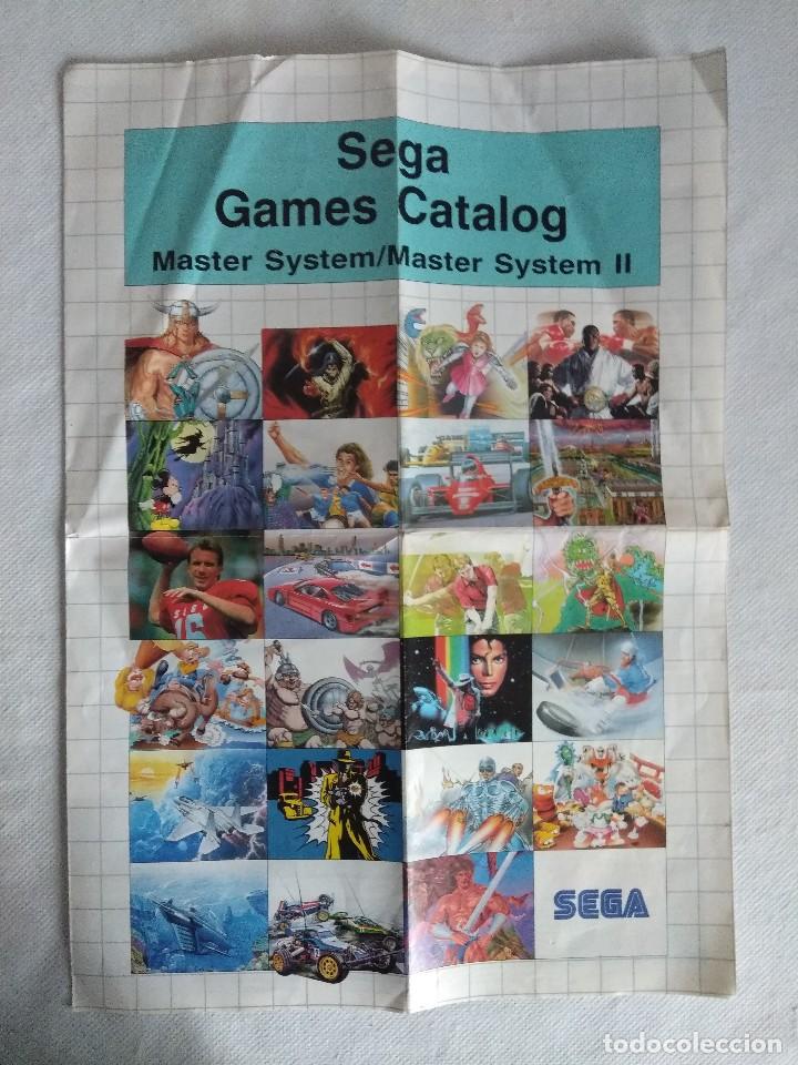 Videojuegos y consolas: CATALOGO/SEGA MASTER SYSTEM . - Foto 1