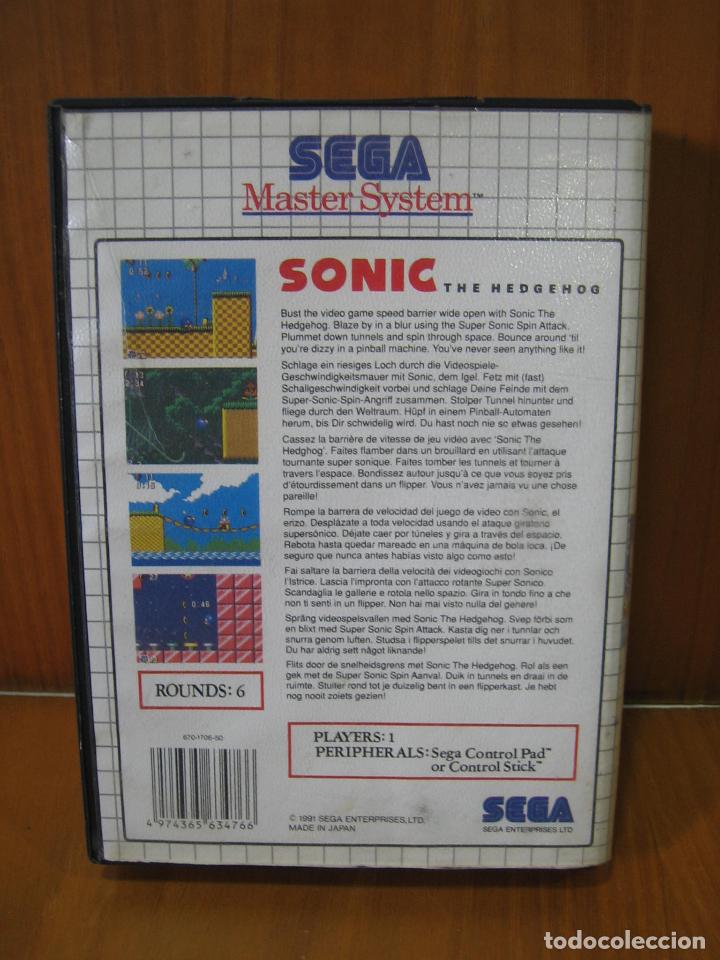 Videojuegos y consolas: Juego Sega. Sonic - Foto 2