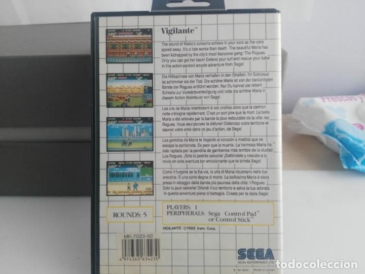 Videojuegos y consolas: antiguo juego para sega master system  vigilante - Foto 3