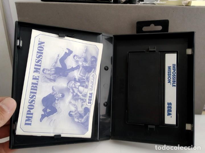 Videojuegos y consolas: ANTIGUO JUEGO PARA MASTER SYSTEM IMPOSIBLE MISSION - Foto 3