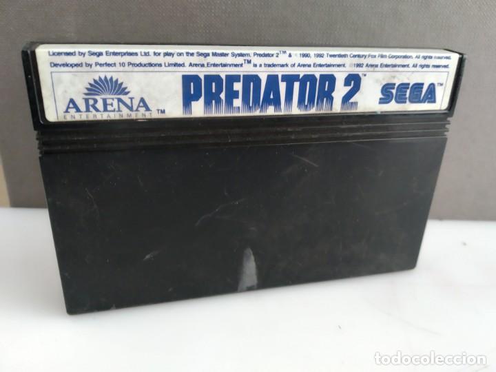 Videojuegos y consolas: ANTIGUO JUEGO PARA SEGA MASTER SYSTEM  PREDATOR 2 - Foto 1