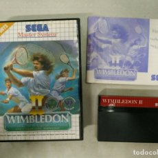 Videogiochi e Consoli: WIMBLEDON 2 II - SEGA MASTER SYSTEM - PAL ESP - MS SMS. Lote 173666203