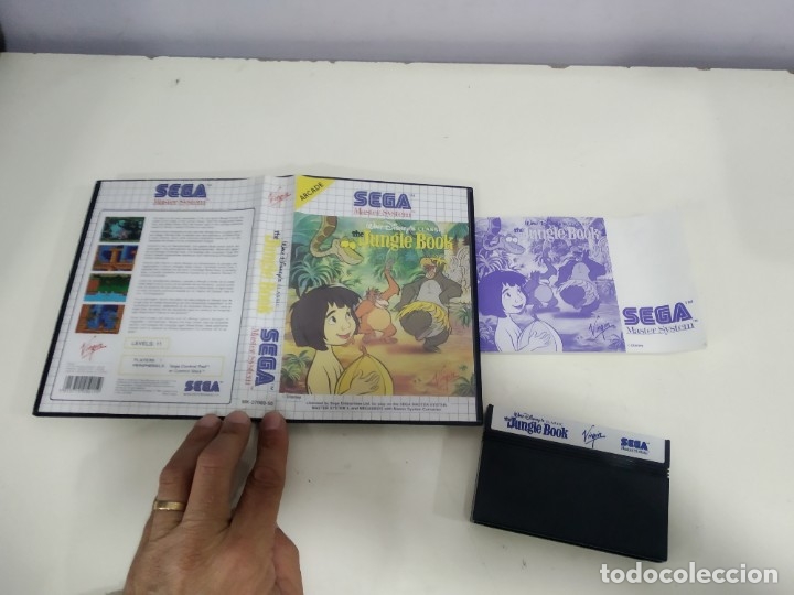 Videojuegos y consolas: ANTIGUO JUEGO PARA SEGA MASTER SYSTEM EL LIBRO DE LA SELVA - Foto 2
