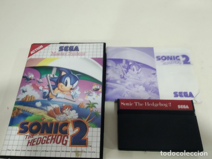 Videojuegos y consolas: ANTIGUO JUEGO PARA SEGA MASTER SYSTEM SONIC 2 - Foto 1