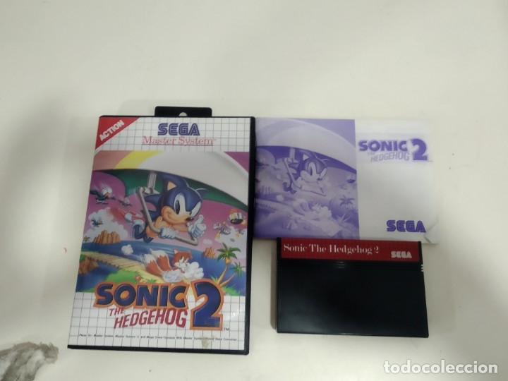 Videojuegos y consolas: ANTIGUO JUEGO PARA SEGA MASTER SYSTEM SONIC 2 - Foto 2