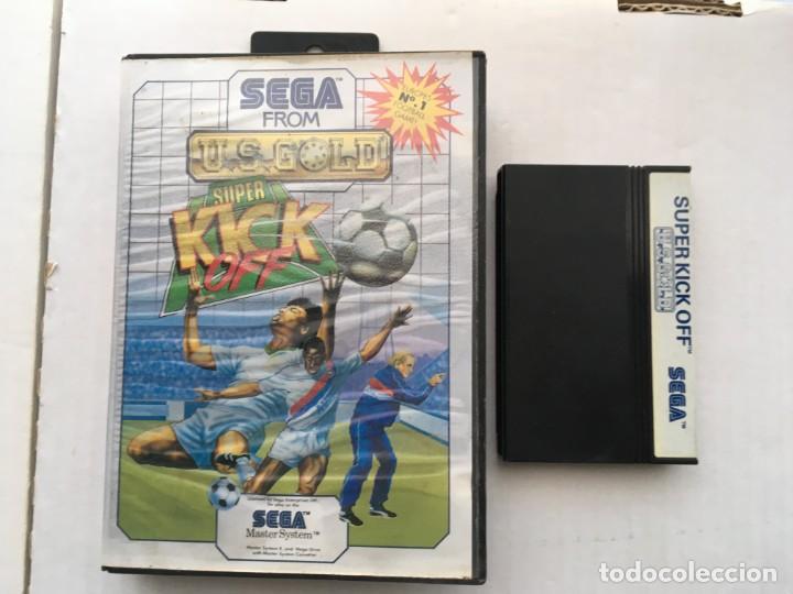 Videojuegos y consolas: SUPER KICK OFF SEGA MASTER SYSTEM KREATEN - Foto 1