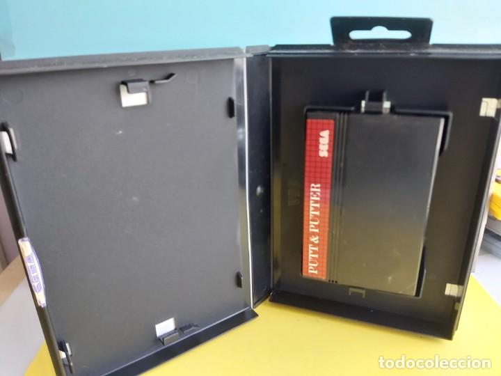 Videojuegos y consolas: ANTIGUO JUEGO EN CAJA PARA SEGA MASTER SYSTEM PUTT - Foto 3