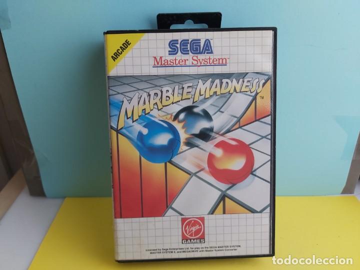 Videojuegos y consolas: ANTIGUO JUEGO EN CAJA PARA SEGA MASTER SYSTEM MARBLE - Foto 1