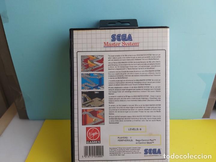 Videojuegos y consolas: ANTIGUO JUEGO EN CAJA PARA SEGA MASTER SYSTEM MARBLE - Foto 2