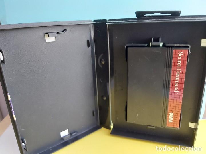 Videojuegos y consolas: ANTIGUO JUEGO EN CAJA PARA SEGA MASTER SYSTEM SECRET COMMAND - Foto 3