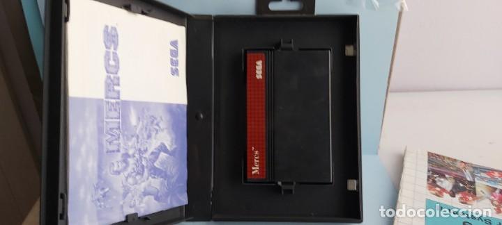 Videojuegos y consolas: ANTIGUO JUEGO PARA SEGA MASTER SYSTEM MERCS - Foto 3