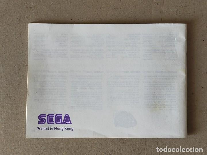 Videojuegos y consolas: SEGA MASTER SYSTEM: MANUAL ORIGINAL ALEX KIDD IN MIRACLE WORLD - Foto 4