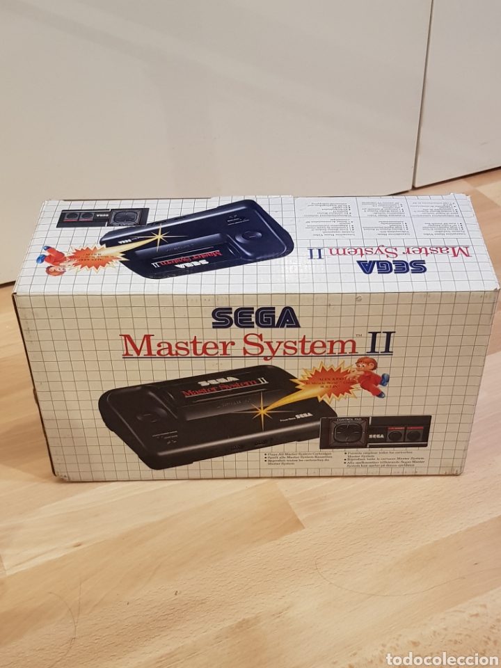 Videojuegos y Consolas: SEGA MASTER SYSTEM II 2 ALEX KIDD EN CAJA ORIGINAL Y 2 JUEGOS GRAN ESTADO ALIEN STORM Y RAMBO III. Lote 248076995
