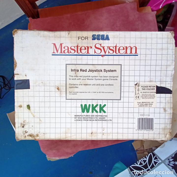 Videojuegos y consolas: mando inalambrico wkk master system en caja - Foto 2
