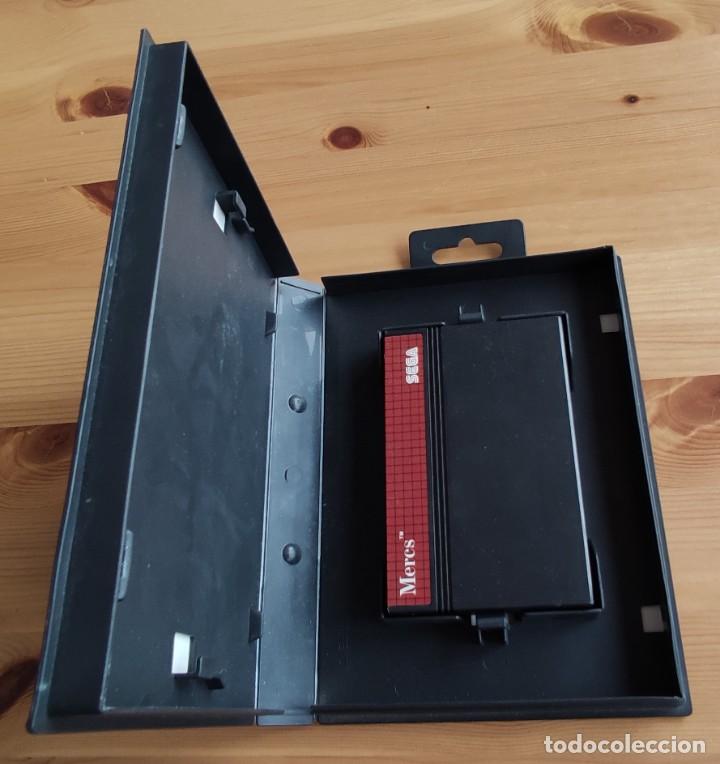 Videojuegos y consolas: JUEGO DE CONSOLA SEGA MASTER SYSTEM , MERCS , CON CAJA - Foto 2