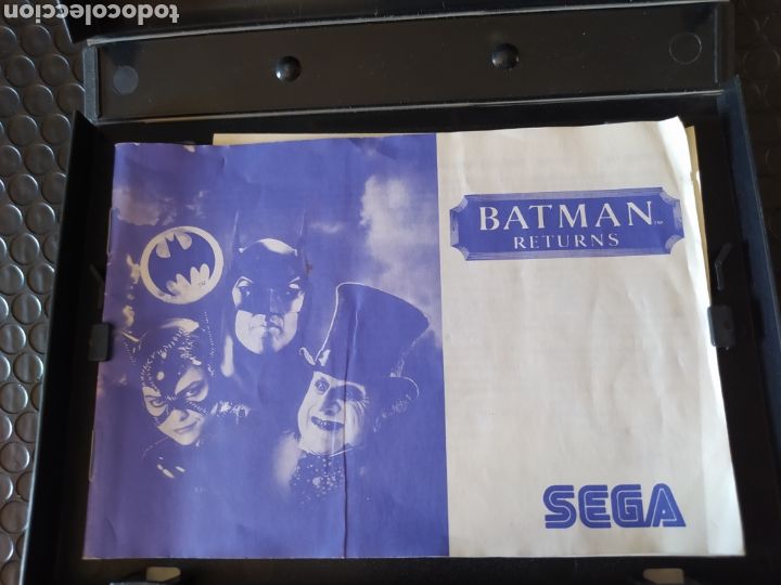 Jeu Batman Returns Sega Master System [PAL] - Complet En Boîte, Très Bon état, Rétro Gaming