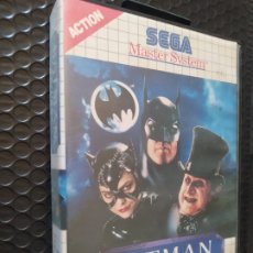 Videojuegos y Consolas: BATMAN RETURNS JUEGO PARA SEGA MASTER SYSTEM PAL VERSIÓN ESPAÑOLA BUEN ESTADO. Lote 261773835