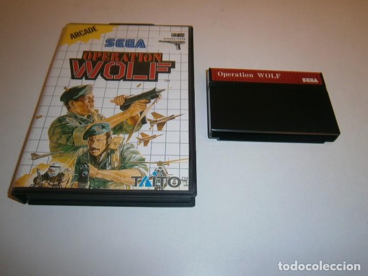 Videojuegos y consolas: OPERATION WOLF MASTER SYSTEM - Foto 1