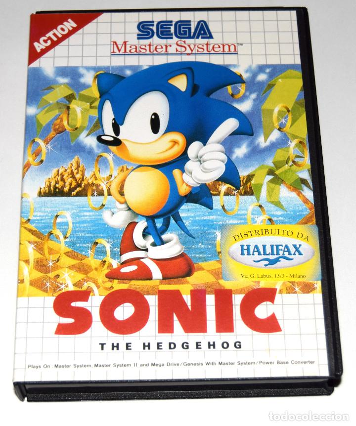 Videojuegos y consolas: Juego Sega Mastersystem Sonic 1 Nuevo - Foto 1
