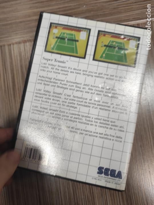 Videojuegos y consolas: Super tennis - Master System Sega - PAL - Foto 2