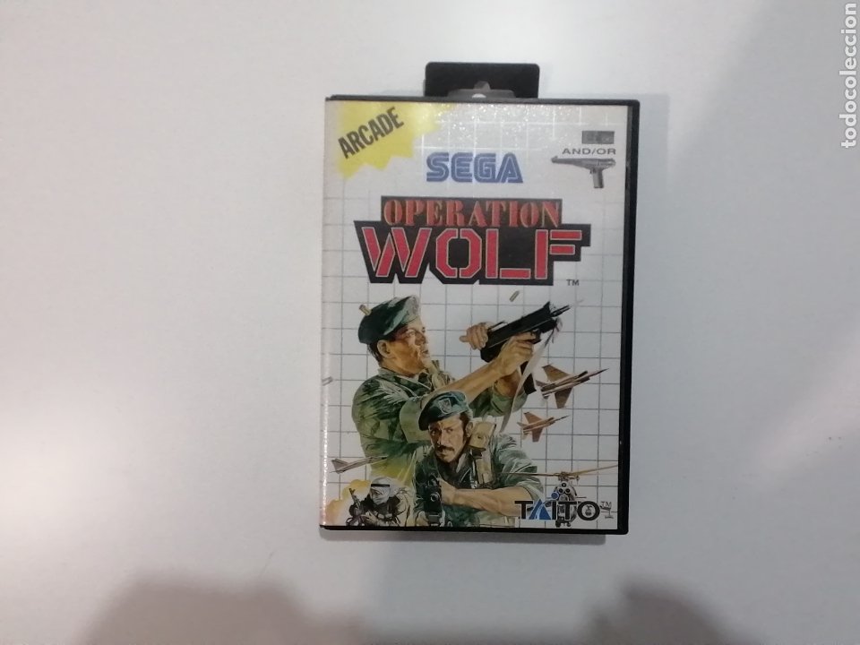 OPERATION WOLF SEGA MASTER SYSTEM (Juguetes - Videojuegos y Consolas - Sega - Master System)