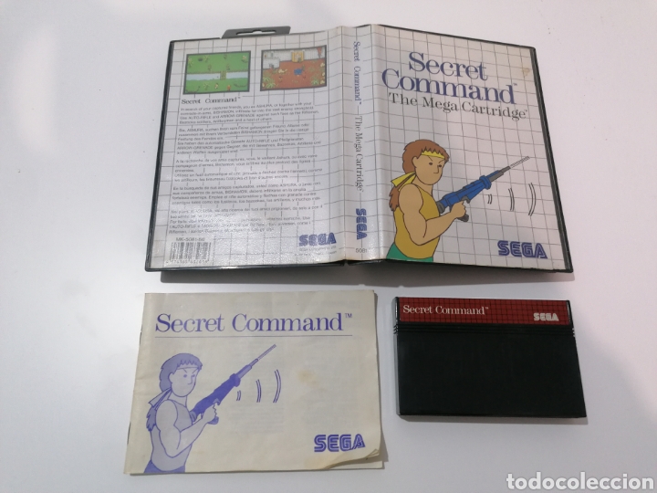 SECRET COMMAND SEGA MASTER SYSTEM PAL (Juguetes - Videojuegos y Consolas - Sega - Master System)