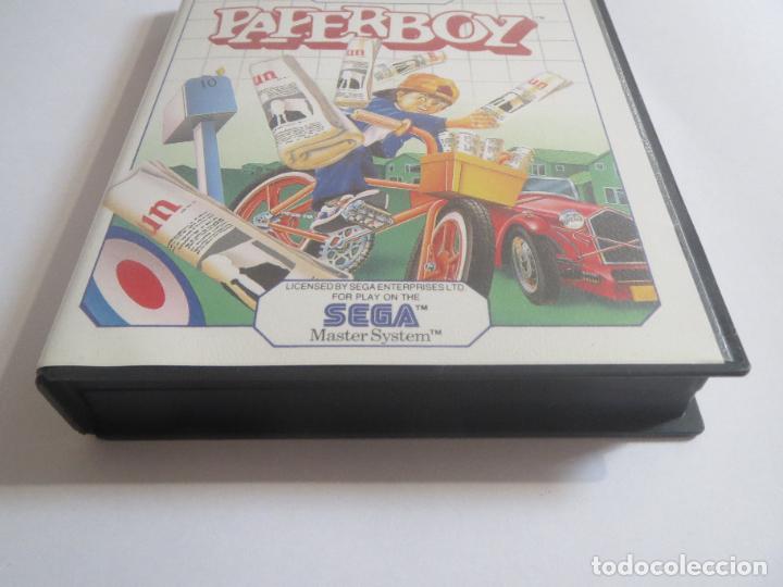 Videojuegos y consolas: PAPERBOY SEGA MASTER SYSTEM 1990 FROM US GOLD USADO COMPLETO Y FUNCIONA - Foto 3
