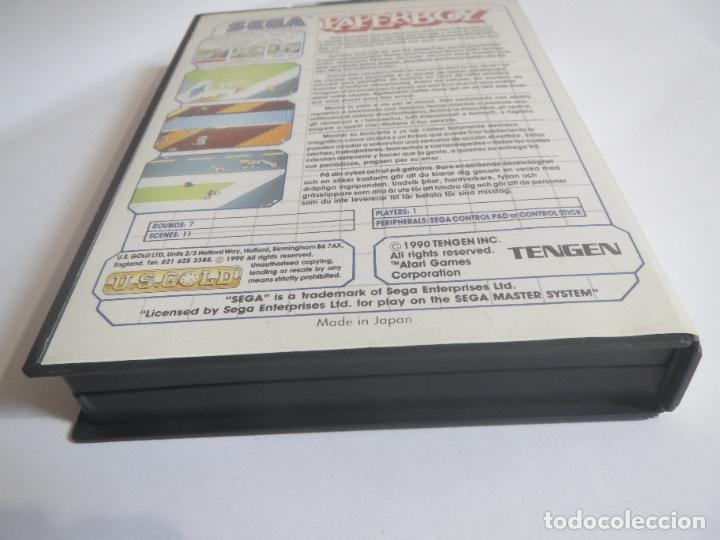 Videojuegos y consolas: PAPERBOY SEGA MASTER SYSTEM 1990 FROM US GOLD USADO COMPLETO Y FUNCIONA - Foto 6