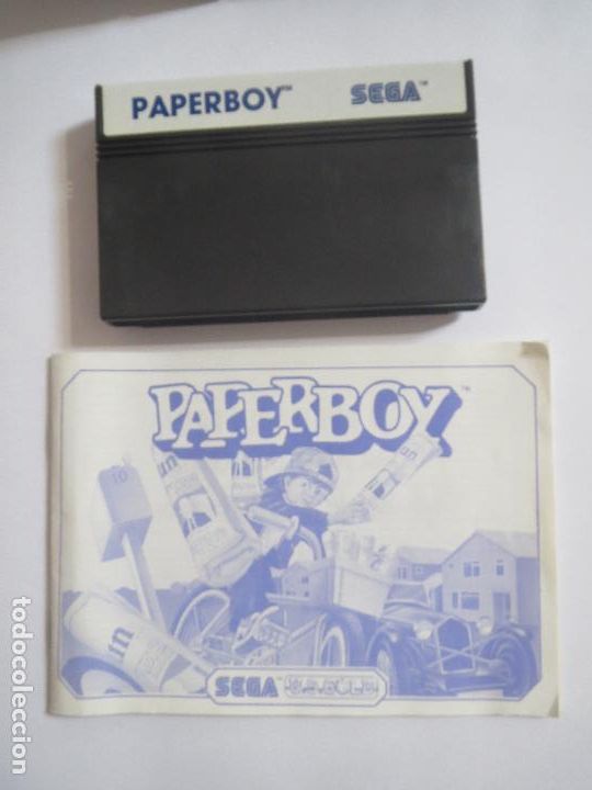 Videojuegos y consolas: PAPERBOY SEGA MASTER SYSTEM 1990 FROM US GOLD USADO COMPLETO Y FUNCIONA - Foto 9
